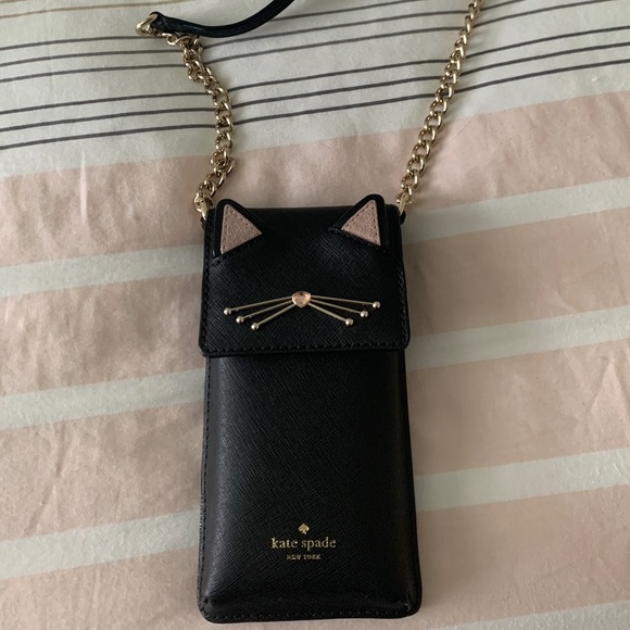 kate spade Handbags - Kate Spade Cat Phone Crossbody